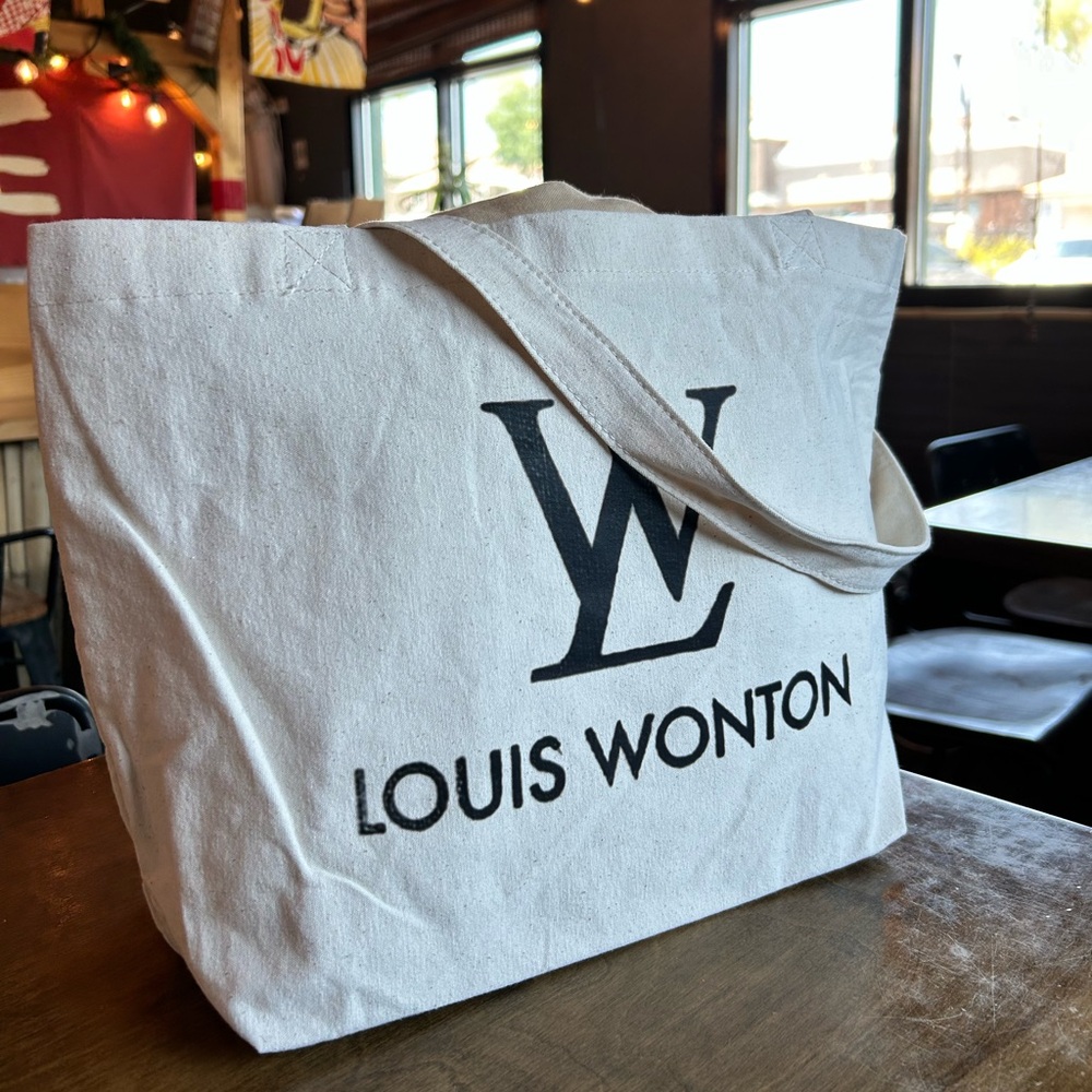 White Tote Bag